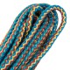 Шнур вязаный полипропиленовый с серд.Радуга, 8 мм, L 20 м, Сибртех (93955)