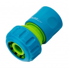 Соединитель пластмассовый, быстросъемный для шланга 3/4, однокомпонентный Palisad Luxe (66257)