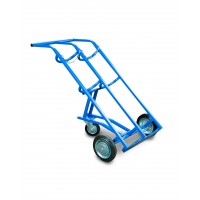 Тележка для газовых баллонов TOR ГБ-2, 2 баллона (250 литые колеса + 160 поворотное) (1012419)