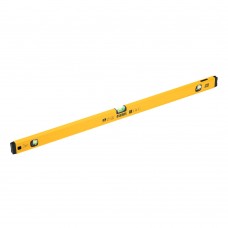 Уровень алюминиевый, магнит, фрезерованный, 3 глазка (1 зеркал.) 0,5 мм/м, 1000 мм Denzel (33693)