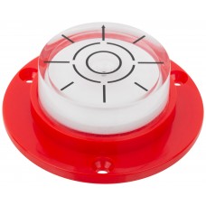 Уровень круглый поверхностный, ABS пластик, 49 мм (17828)