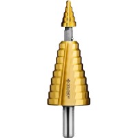 Сверло ступенчатое составное 4–35 мм, 15 ступеней, покрытие NiT ЗУБР 29673-4-35