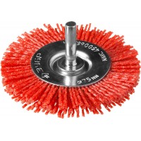 Щетка дисковая для дрели 75 мм, нейлоновая проволока ЗУБР Профессионал 35161-075_z02
