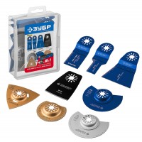 Набор насадок для реноватора НР-8 UniLock, OIS-хвост., 8 предм. ЗУБР Профессионал 15575