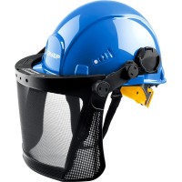 Щиток лицевой защитный ЗАСЛОН-С экран 190 x 339 мм из мелкоячеистой сетки для крепления на каске ЗУБР Профессионал 110855