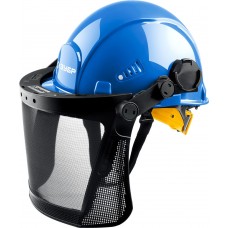 Щиток лицевой защитный ЗАСЛОН-С экран 190 x 339 мм из мелкоячеистой сетки для крепления на каске ЗУБР Профессионал 110855