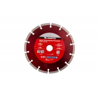 Диск алмазный, отрезной сегментный, 180 х 22.2 мм, сухая резка Matrix Professional (73175)