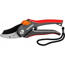 Контактный секатор G-28, 205 мм, углеродистая сталь, закаленные лезвия, тефлоновое покрытие, двухкомпонентные рукоятки GRINDA 8-423203_z02