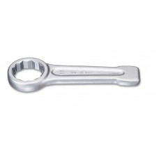 Ключ гаечный накидной ударного действия 32 мм, Cr-V, черный, DIN 7444, HEYCO HE-00820003220