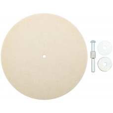 Круг полировальный фетровый со штифтом 150 мм (38715)