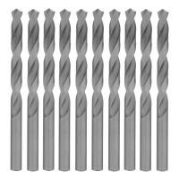 Сверло по металлу, 8.5 мм, полированное, HSS, 10 шт, цилиндрический хвостовик Matrix