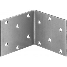 Равносторонний крепежный уголок 50 x 60 x 60 x 2 мм цинк ЗУБР УКР-2.0 310206-050-060