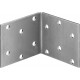 Равносторонний крепежный уголок 50 x 60 x 60 x 2 мм цинк ЗУБР УКР-2.0 310206-050-060