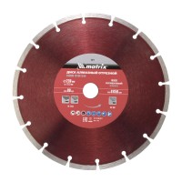 Диск алмазный, отрезной сегментный, 230 х 22.2 мм, сухая резка Matrix Professional (73177)