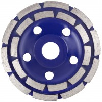 Диск алмазный шлифовальный, двойной сегмент CUTOP, 125 x 5.0 x 8.0 x 22.2 мм (63-12560)