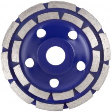 Диск алмазный шлифовальный, двойной сегмент CUTOP, 125 x 5.0 x 8.0 x 22.2 мм (63-12560)