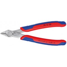 Бокорезы прецизионные Super Knips 125 мм, нерж., зажим для проволоки, 2-комп ручки Electronic KN-7813125