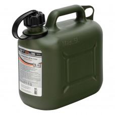 Канистра для ГСМ вертикальная 5 л, пластиковая, усиленная Stels (53124)