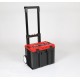 Кейс инструментальный системный Einhell E-Case L, внутренние р.415х273х320мм,до120кг,колеса,выдв.рук (4540014)