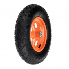 Колесо пневматическое «Звезда» 4.80/4.00-8 D380 мм, внутренний диаметр подшипника 12 мм, длина оси 90 мм Palisad (689475)