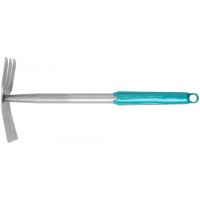 Мотыжка с ручкой МК-2(м) цельнометаллическая 3 зуба, трапеция (76853)