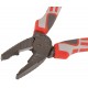 Плоскогубцы комбинированные Эталон, CrV сталь, ребра жесткости на губках, тефлоновое покрытие, 3К прорезиненные ручки 180 мм (50694)