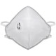 Полумаска фильтрующая, FFP1, складная, 5-ти слойная, угольный фильтр, с клапаном (12302)