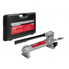 Растяжка гидравлическая, 4 т, набор из 17 предметов, 7 сменных насадок, в пластиковом кейсе Matrix (513345)