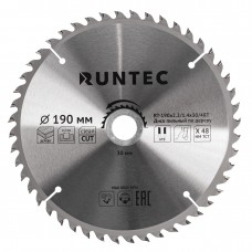 Диск пильный по дереву (190х30 мм 48T) RUNTEC RT-190x2.2/1.4x30/48T