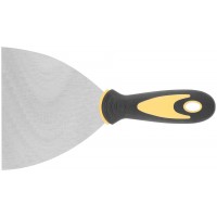 Шпатель, нерж.сталь, прорезиненная ручка 5