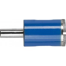 Сверло трубчатое алмазное d 20 мм, Р100, цилиндрический хвостовик, для дрели ЗУБР Профессионал 29860-20