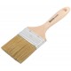 Кисть флейцевая, толщ. 18 мм, 50% ПБT/50% светлая натур. щетина, нерж. обжим, ширина 70 мм (30-0045д)