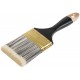 Кисть флейцевая Стайл, искусственная черно-белая щетина, деревянная ручка 3 (75 мм) (01187)