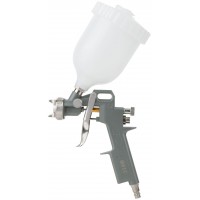 Краскопульт пневматический, пластмассовый верхний бачок 600 мл, 1.5 мм (81000)