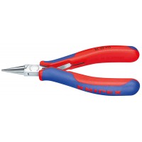 Круглогубцы захватные для электроники, 115 мм, 2-комп ручки (KN-3532115)