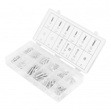 Набор саморезов, винтов, гаек, шайб, 347 предмет Сибртех (47609)