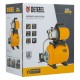 Насосная станция PS800X, 800 Вт, 3200 л/ч, ресивер 24 л, подъем 38 м, нержавейка Denzel (97210)