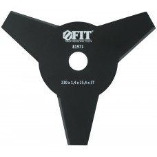 Нож для триммера, 3 лопасти, 2-х сторонние лезвия 230х25,4х3Т (81971)