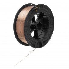 Омедненная проволока ER70S-6, диам. 1 мм, 15 кг, диам. катушки D300 Denzel (97543)