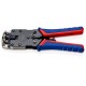 Пресс-клещи для штекеров RJ, 3 гнезда, RJ 10 (4-pin), RJ 11/12 (6-pin), RJ 45 (8-pin), 200 мм, SB (KN-975112SB)