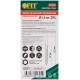 Сверла HSS по металлу, удлиненные, титановое покрытие 5,0х132 мм (10 шт.) (34250)