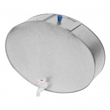 Умывальник оцинкованный, 20 л с краном и крышкой (67551)