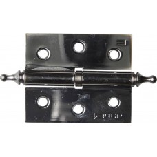 Петля карточная 75 х 63 х 2.5 мм, разъемная, правая, цвет хром (CP), 2 шт ЗУБР 37605-075-2R