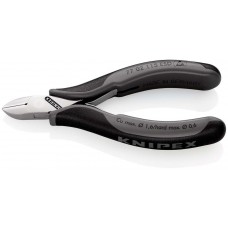 Бокорезы для электроники ESD, округлая головка, 115 мм, 2-комп антистатические ручки (KN-7702115ESD)