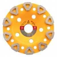 Чашка алмазная зачистная, 125 мм, Бриллиант Denzel (72973)