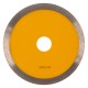 Диск алмазный отрезной 125 х 22,2 мм, сплошной, супертонкий, горячий пресс, мокрое резание Denzel (73045)