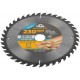 Диск пильный для циркулярных пил по дереву 230 х 30 х 40T (37669М)