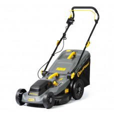 Газонокосилка эл. CHAMPION EM4318 (1,8 кВт пласт.+ткань травосб. 52л ширина 430мм 30-75мм, 12,9кг) (EM4318)