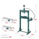 Гидравлический пресс с гидронасосом и манометром PMP-12, 12 т KRAFTOOL 43472-12