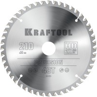 Пильный диск по дереву Precision, 210 х 30 мм, 48Т KRAFTOOL 36952-210-30